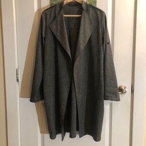 SOLD Zanzea Gray Trench Coat